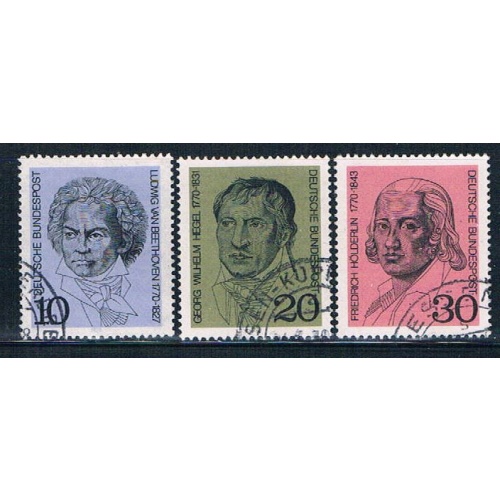 Germany 1014-16 Used set Portraits (GI0382P88)+