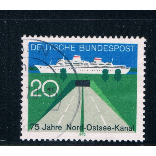 Germany 1021 Used Ship (GI0304P78)+