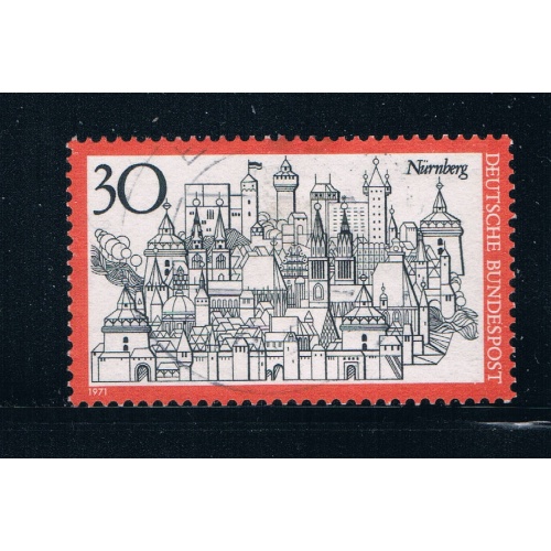 Germany 1068 Used Nuremberg (GI0278P67)+