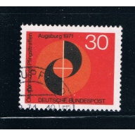 Germany 1071 Used Congress Emblem (GI0286P67)+