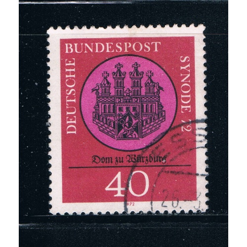 Germany 1100 Used Wurtzburg Cathedral (GI0249P50)+