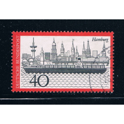 Germany 1107 Used Ship (GI0236P45)+