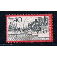 Germany 1107 Used Ship Hamburg Harbor (GI0216P34)+