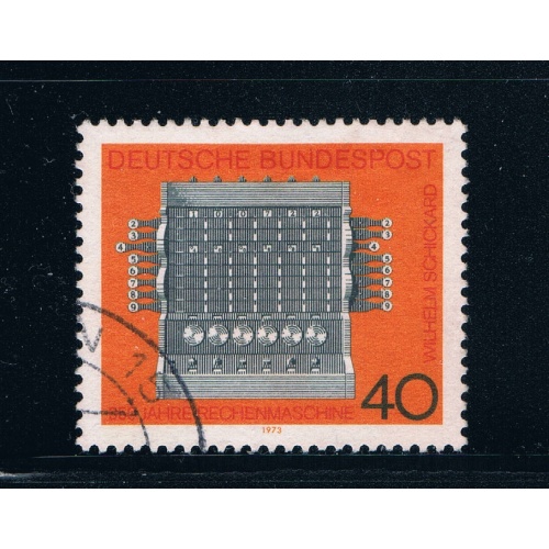 Germany 1123 Used Calculator (GI0228P39)+