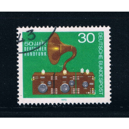 Germany 1127 Used Radio and speaker (GI0219P35)+