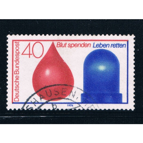 Germany 1132 Used Blood donor service (GI0212P31)+