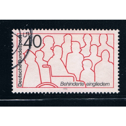 Germany 1133 Used Handicapped People (GI0211P31)+