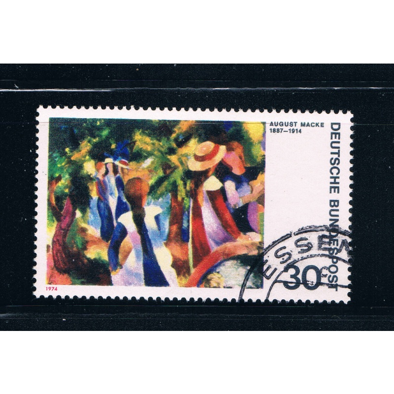 Germany 1135 Used Girls Painting (GI0176P21)+