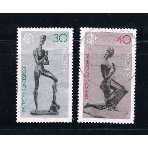 Germany 1141-42 Used set Sculpture (GI0185P26)+