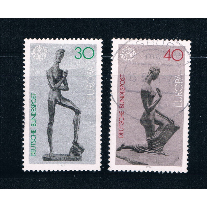 Germany 1141-42 Used set Sculpture (GI0185P26)+