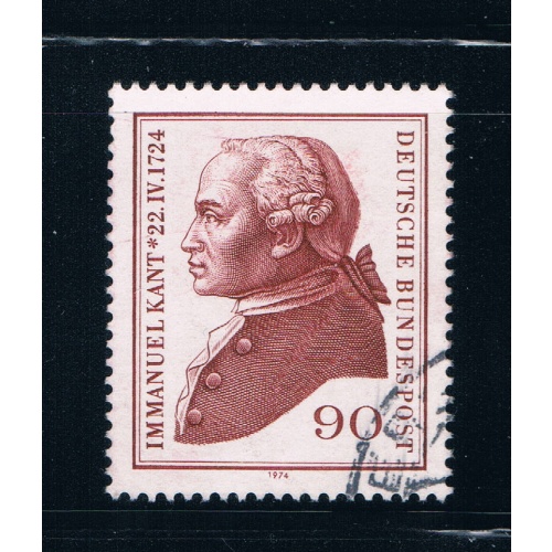 Germany 1144 Used Immanuel Kant (GI0187P26)+
