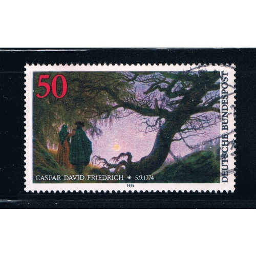 Germany 1152 Used Looking at moon painting (GI0178P22)+