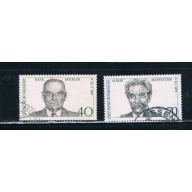 Germany 1159-60 Used set Schweitzer and Bockler (GI0163P13)+