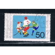 Germany 1163 Used Ice Hockey (GI0160P11)+