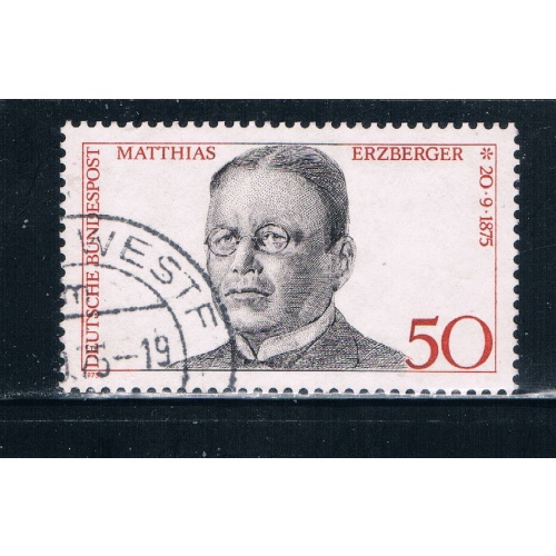 Germany 1201 Used Matthias Erzberger (GI0148P5)+