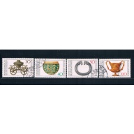 Germany 1218-21 Used set Archaeological Treasures CV 2.65 (G0124)