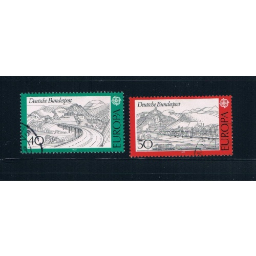 Germany 1248-49 Used set Europa 1977 (G0111)