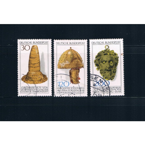 Germany 1258-60 Used set Archaeological Heritage CV 3.00 (G0105)