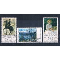 Germany 1283-85 Used set Paintings 1978 CV 2.45 (MV0022)