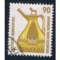 Germany 1529 Used Bronze Flagon 1987 CV 2.00 (G0486)