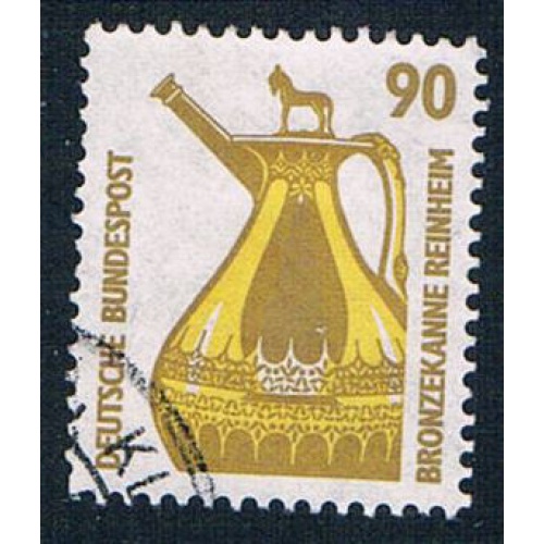 Germany 1529 Used Bronze Flagon 1987 CV 2.00 (G0486)
