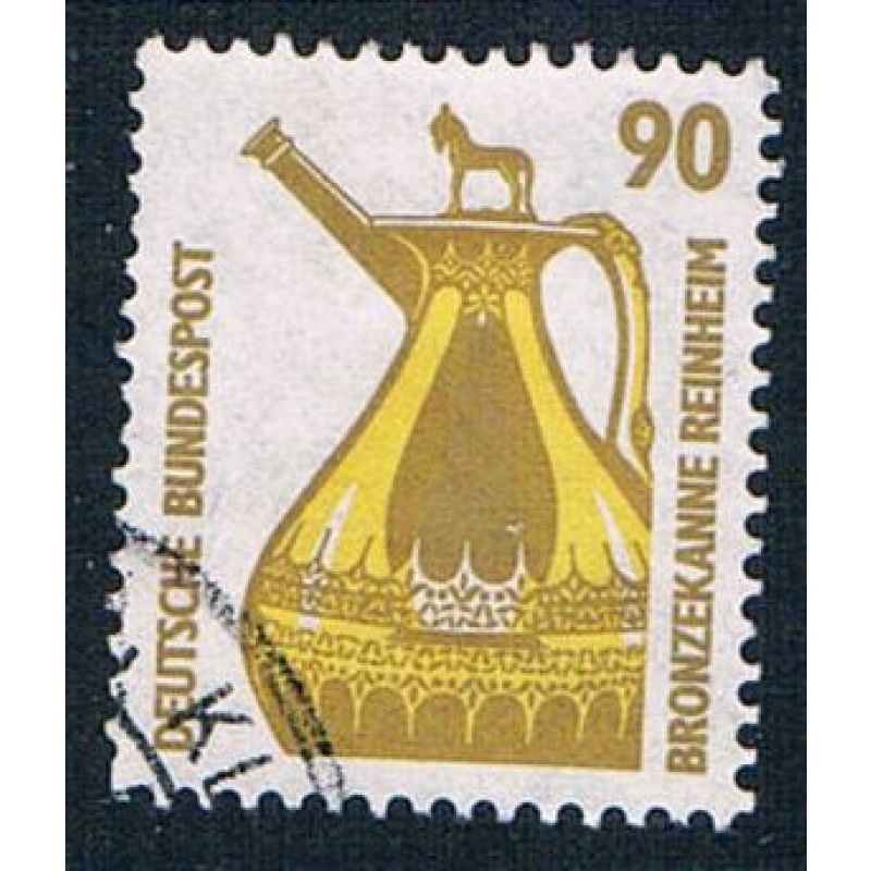 Germany 1529 Used Bronze Flagon 1987 CV 2.00 (G0486)