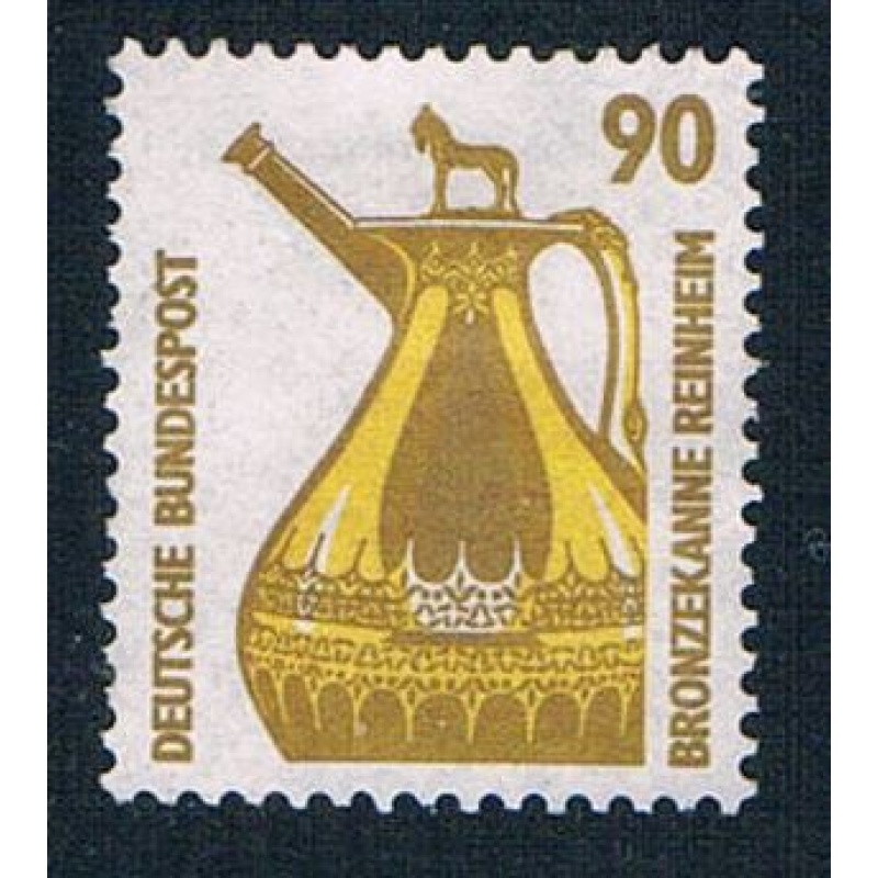 Germany 1529 Used Bronze Flagon 1987 CV 2.00 (G0487)