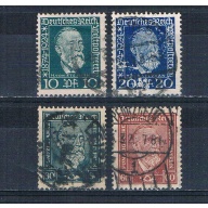 Germany 340-43 Used set Dr von Stephen 1924 CV 3.30 (MV0014)