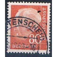 Germany 760 Used President Heuss 1956 CV 1.90 (G0421)