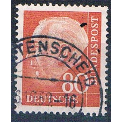 Germany 760 Used President Heuss 1956 CV 1.90 (G0421)
