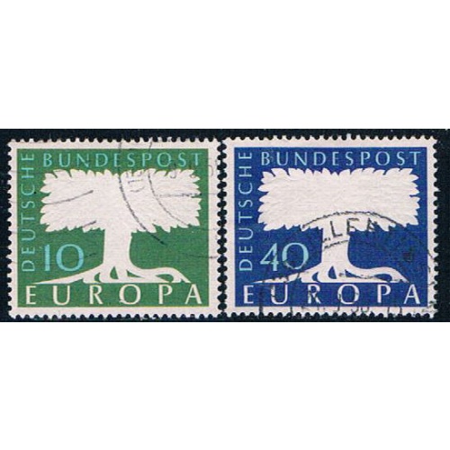 Germany 771-72 Used Europa 1957  (GI0682P200)+