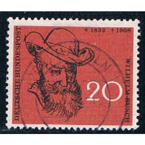 Germany 781 Used William Busch 1958 (GI0672P197)+
