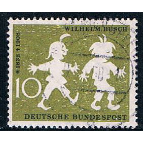 Germany 782 Used Max and Moritz 1958 (GI0669P197)+