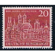 Germany 785 Used Old Munich 1958 (GI0666P196)+