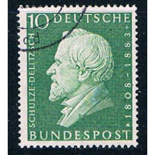 Germany 789 Used Schulze-Delitzsch 1958 (GI0663P195)+