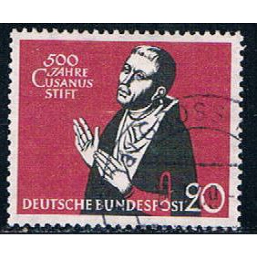 Germany 792 Used Nicolaus Cusanus 1958 (GI0664P195)+
