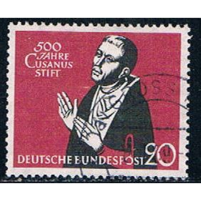 Germany 792 Used Nicolaus Cusanus 1958 (GI0664P195)+