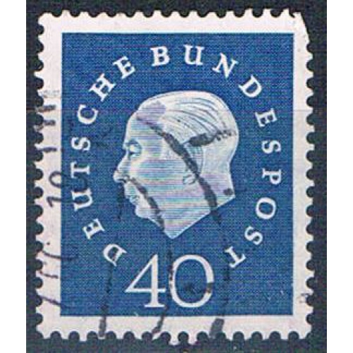 Germany 796 Used President Heuss 1959 (G0443)