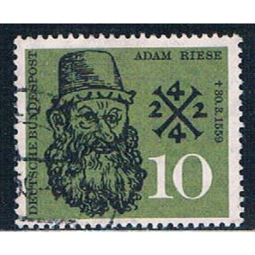 Germany 799 Used Adam Riese 1959 (GI0658P193)+