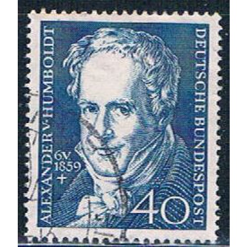 Germany 800 Used Alexander Von Humbolt 1959 CV 1.25 (GI0654P192)+