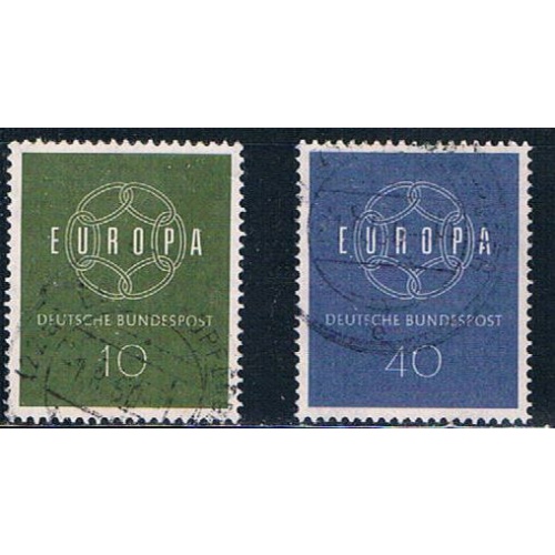 Germany 805-06 Used set Europa 1959 (GI0638P190)+