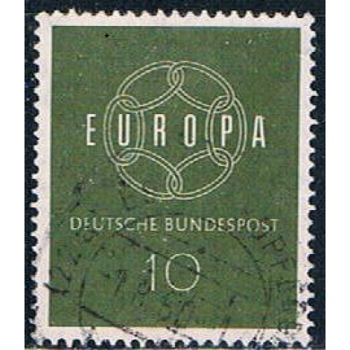Germany 805 Used Europa 1959 (GI0639P190)