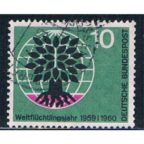 Germany 807 Used Uprooted Oak (GI0648P187)+