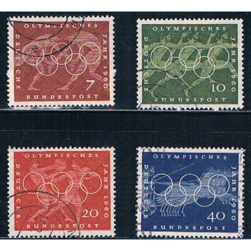 Germany 813-16 Used set Sports Scenes CV 2.00 (GI0641P185)+