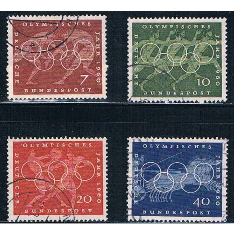 Germany 813-16 Used set Sports Scenes CV 2.00 (GI0641P185)+