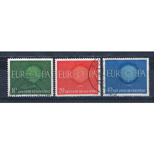 Germany 818-20 Used set Europa 1960 CV 1.50 (MV0020)
