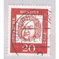 Germany 829 Used Johann Sebastion 1961 (BP2576)
