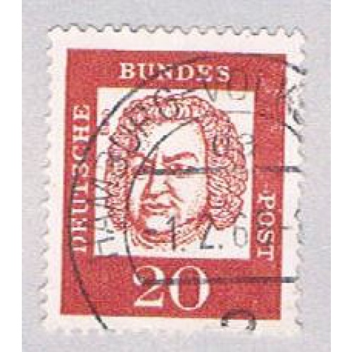 Germany 829 Used Johann Sebastion 1961 (BP2576)
