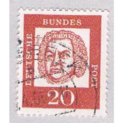 Germany 829 Used Johann Sebastion 1961 (BP2578)