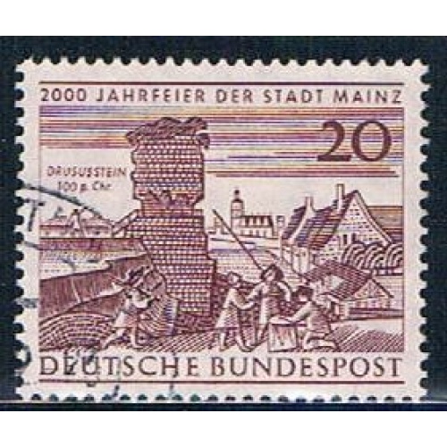 Germany 848 Used Drusus Stone (GI0614P176)+